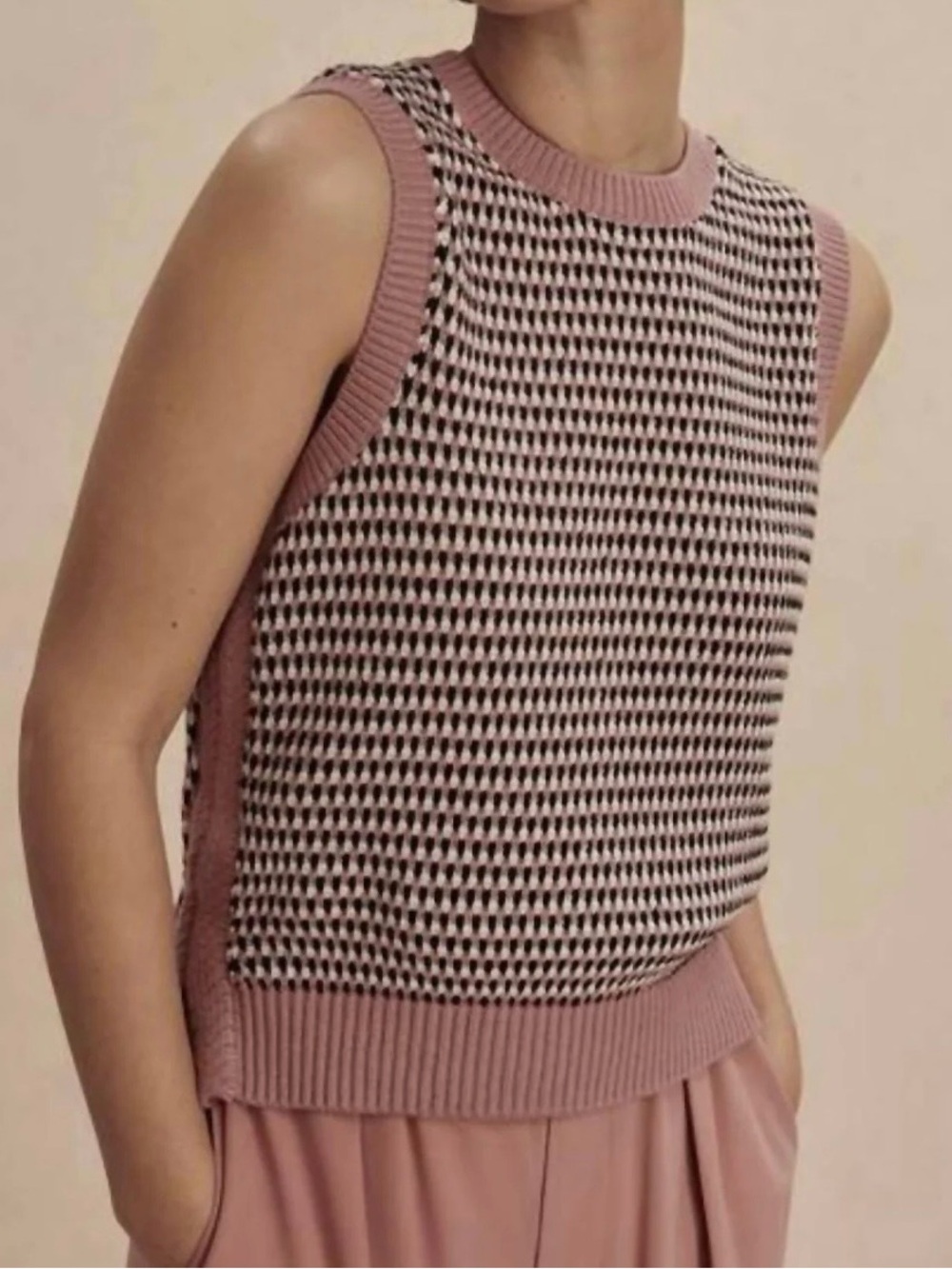 Varley Knowles Textured Knit Vest